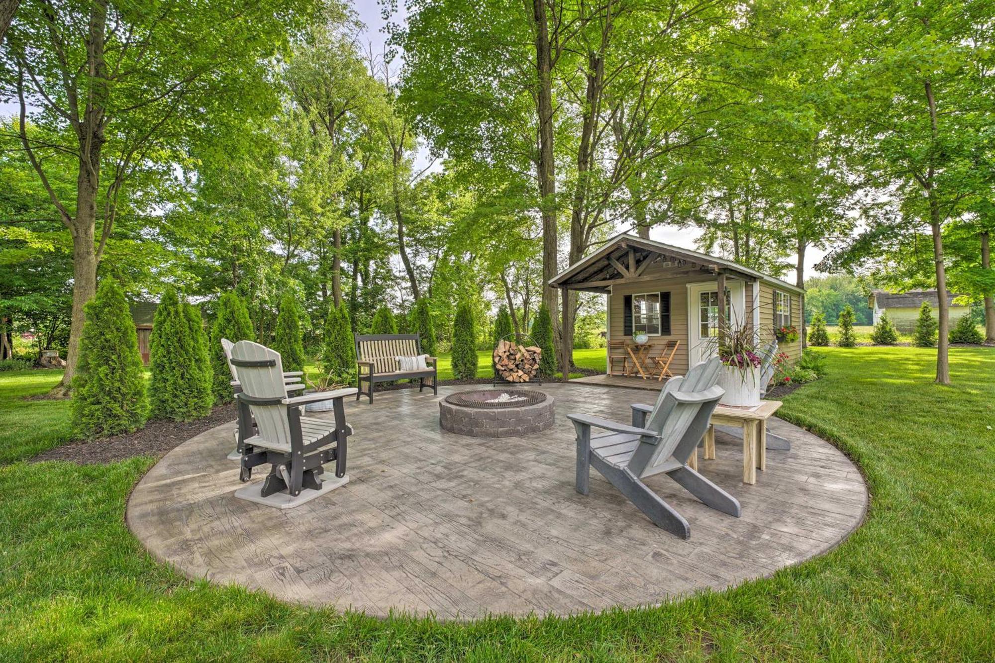 Shipshewana Guest House With Fire Pit! Екстер'єр фото